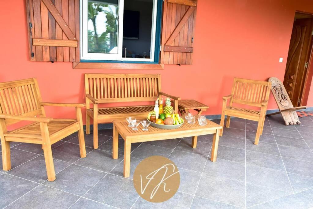 Villa La Kahina Guadeloupe Vieux-Habitants Eksteriør bilde